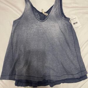 Free-people Women's Blue Tank